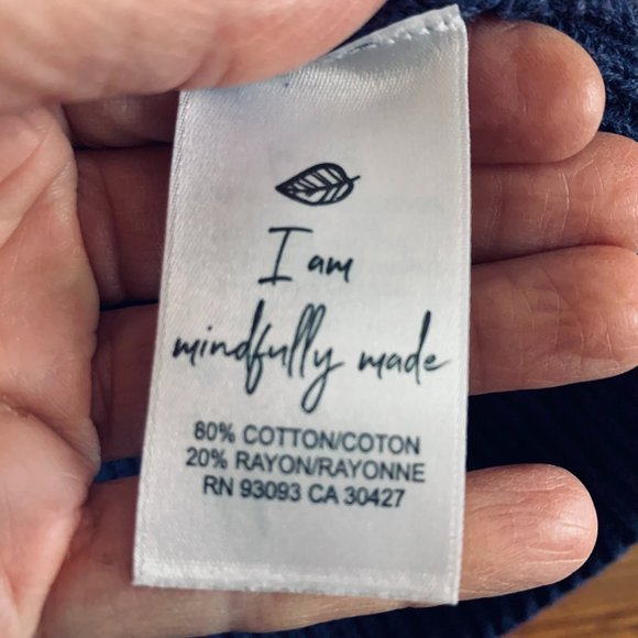 Nic+Zoe Purple/Fig V-neck Shaker Sweater - Size L - Picture 11 of 13